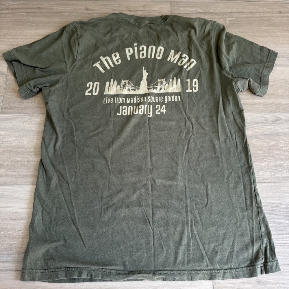 Billy Joel Live At Madison Square Garden NYC Jan 24 2019 Tour Shirt Women's L - Picture 6 of 7